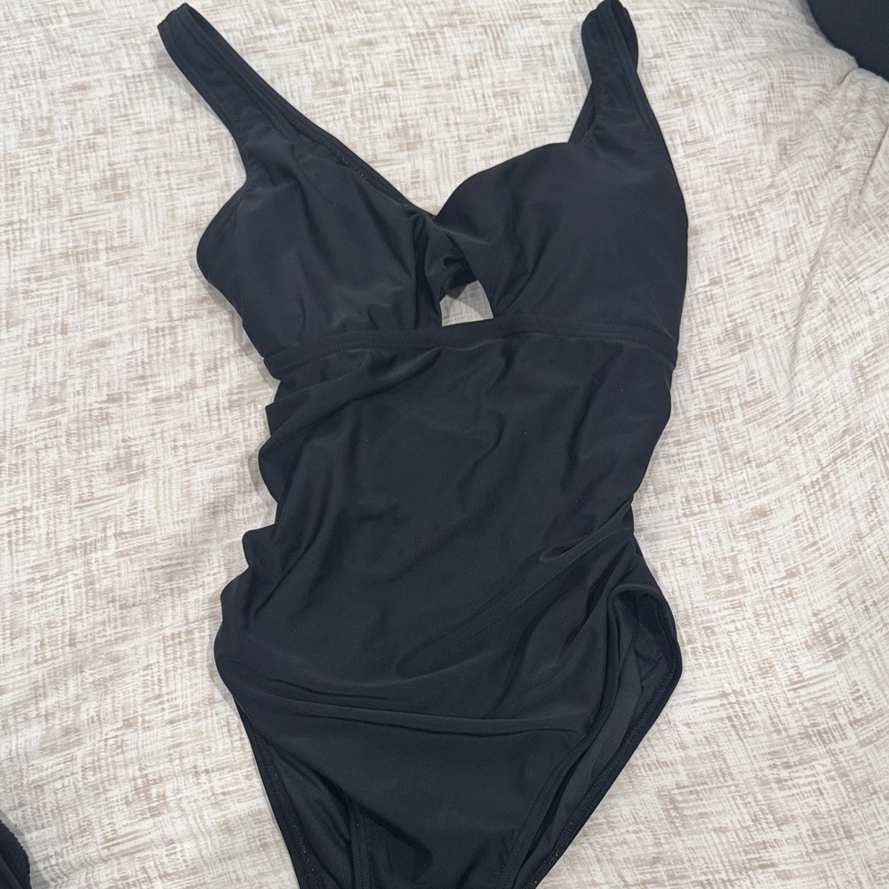 Bikini Bodysuit and Coverup Skirt